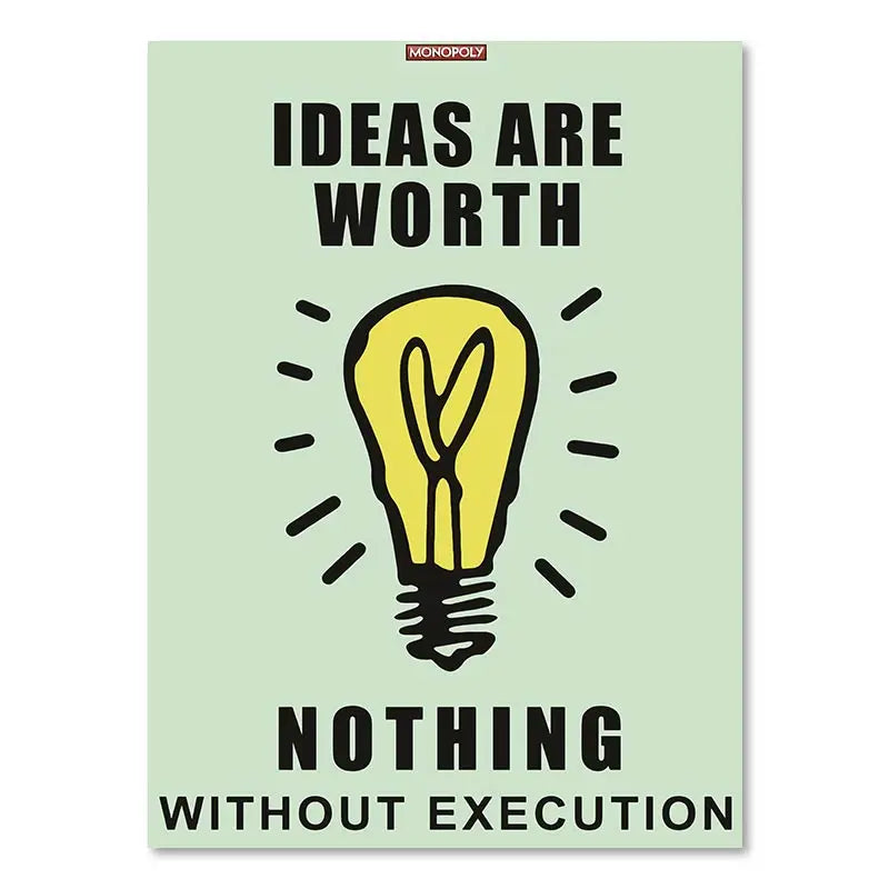 Monopoly - Ideas are Worthless